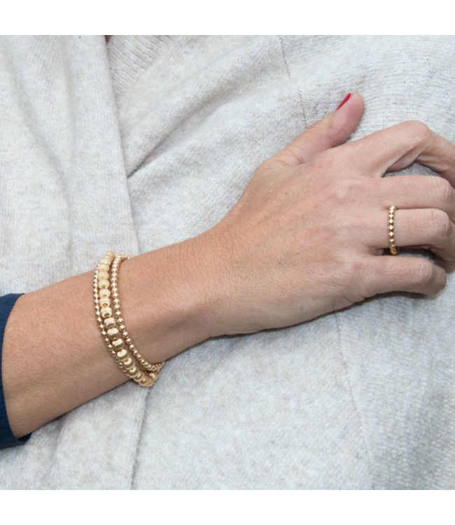 ENEWTON Classic Gold 2mm Bead Ring