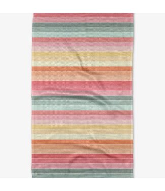 GEOMETRY Summer Tea Towels Summer Sorbet