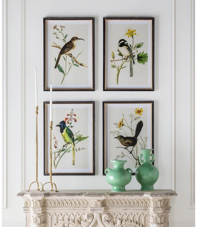 Antique Gold Iron Candlestick