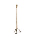 Antique Gold Iron Candlestick