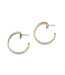 BRIGHTON Ferrara Entrata Moon Small Hoop Earrings