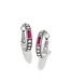 BRIGHTON Pretty Tough Gem Hoop Earrings