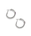 BRIGHTON Pretty Tough Gem Hoop Earrings