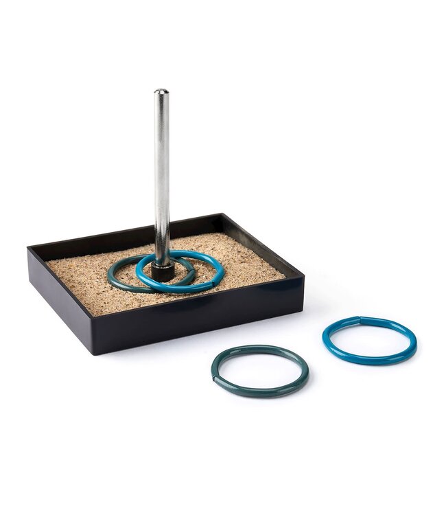 Desktop Finger Ring Toss Game Set