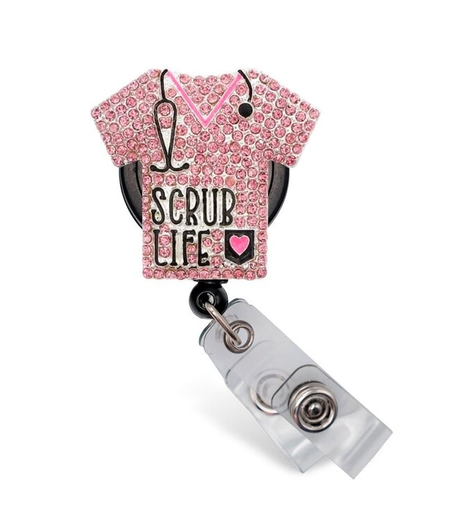 Sparkle and Shine Rhinestone Badge Reel