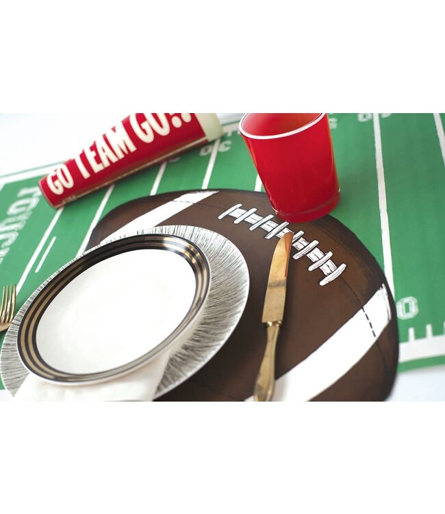 HESTER & COOK Die Cut Football Placemat