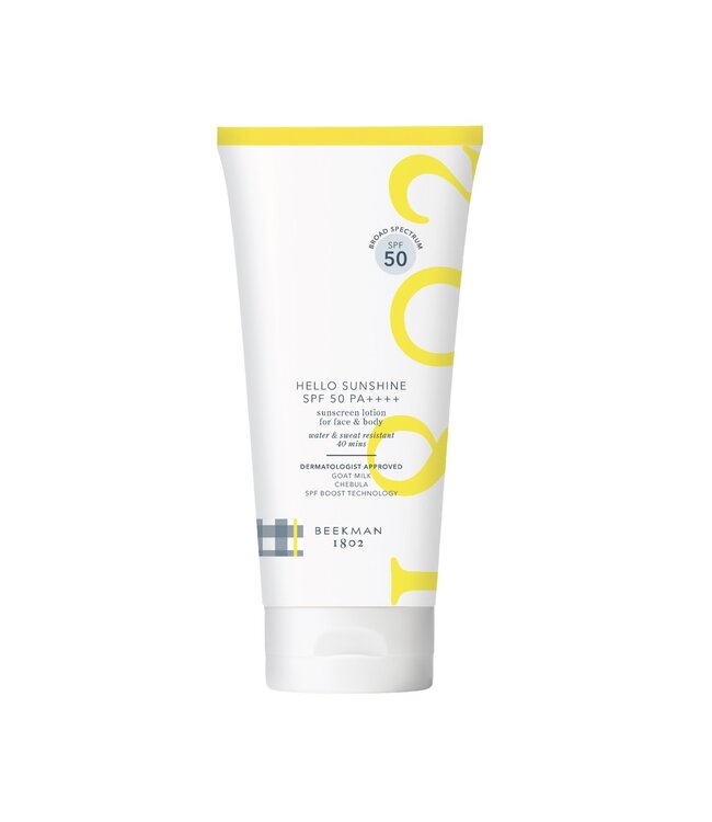 Hello Sunshine Sunscreen for Face & Body SPF50