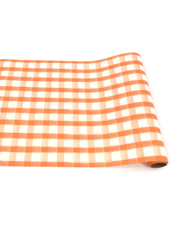 HESTER & COOK Painted Check Runner