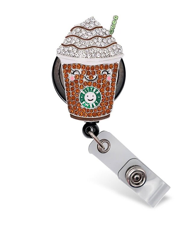 Sparkle and Shine Rhinestone Badge Reel