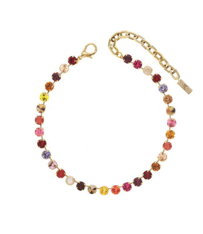 TOVA Oakland Necklace Red Mix