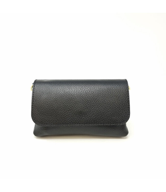 Leather Crossbody Clutch