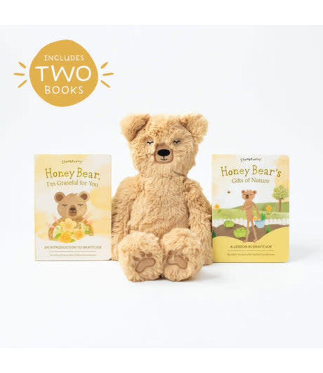 SLUMBER KINS Honey Bear Gratitude  Kin Set