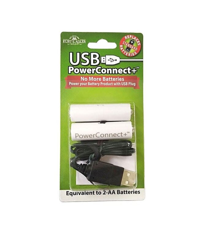 2-AA USB POWER CONNECT+CONVERTER