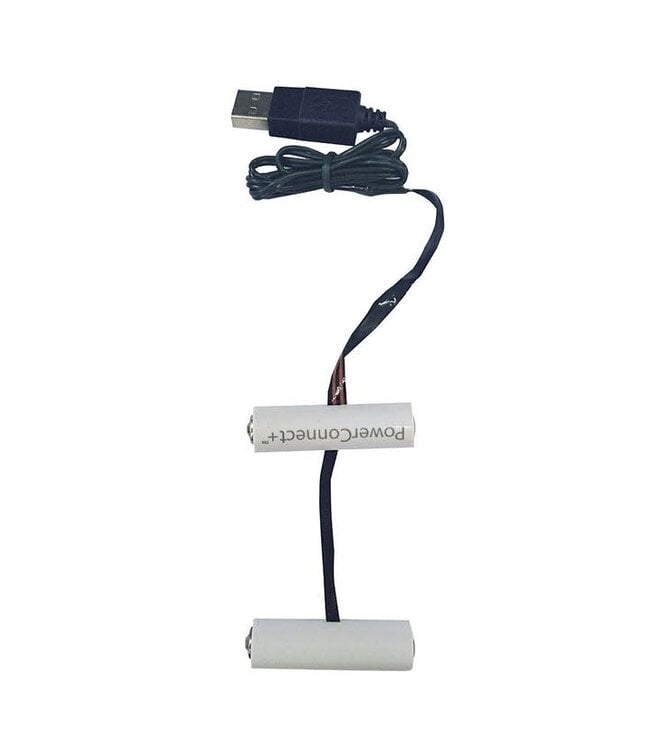2-AA USB POWER CONNECT+CONVERTER