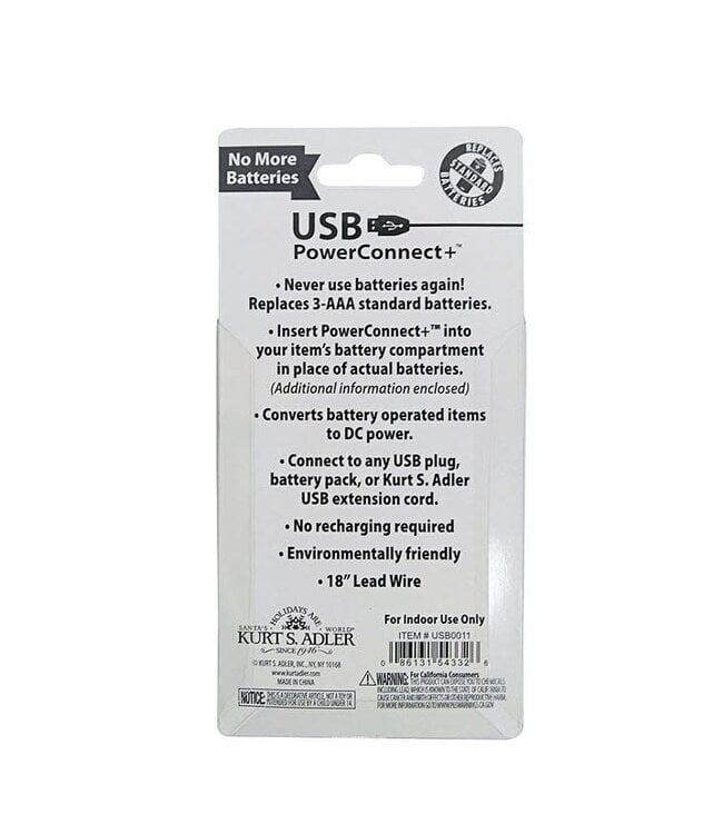 USB PowerConnect+™ 3 "AAA" Converter