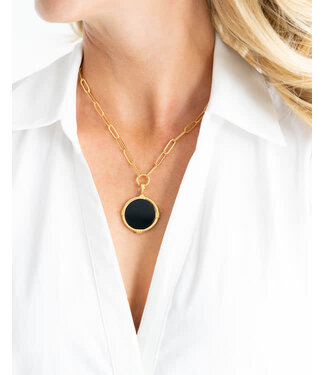 SUSAN SHAW Ida Paperclip Necklace