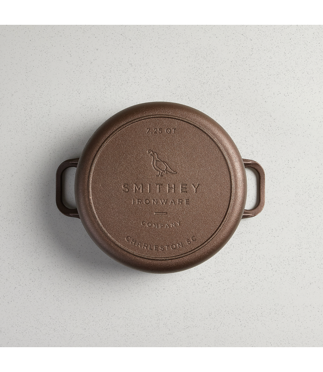 SMITHEY IRONWARE 7.25 QT Dutch Oven