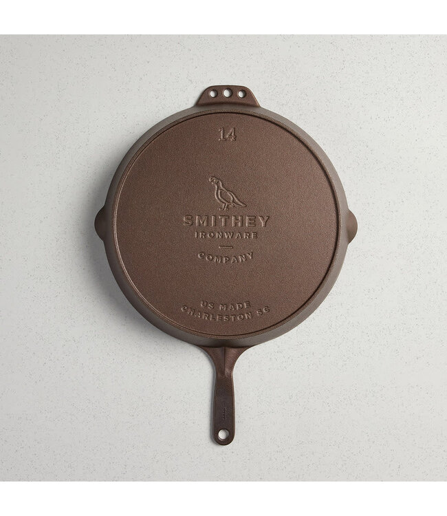 SMITHEY IRONWARE No. 14 Traditional Skillet