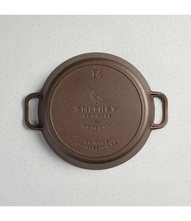 SMITHEY IRONWARE No. 14 Dual Handle Skillet