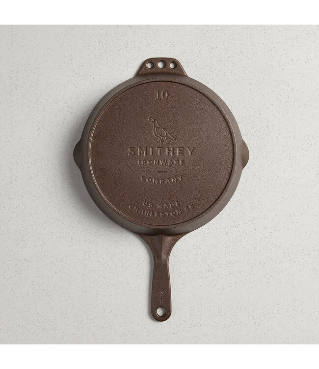 SMITHEY IRONWARE No. 10 Traditional Skillet