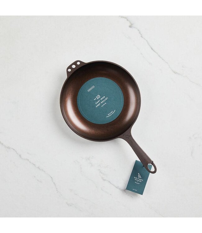 SMITHEY IRONWARE No. 10 Chef Skillet