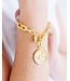 SUSAN SHAW Blue Willow Toggle Bracelet