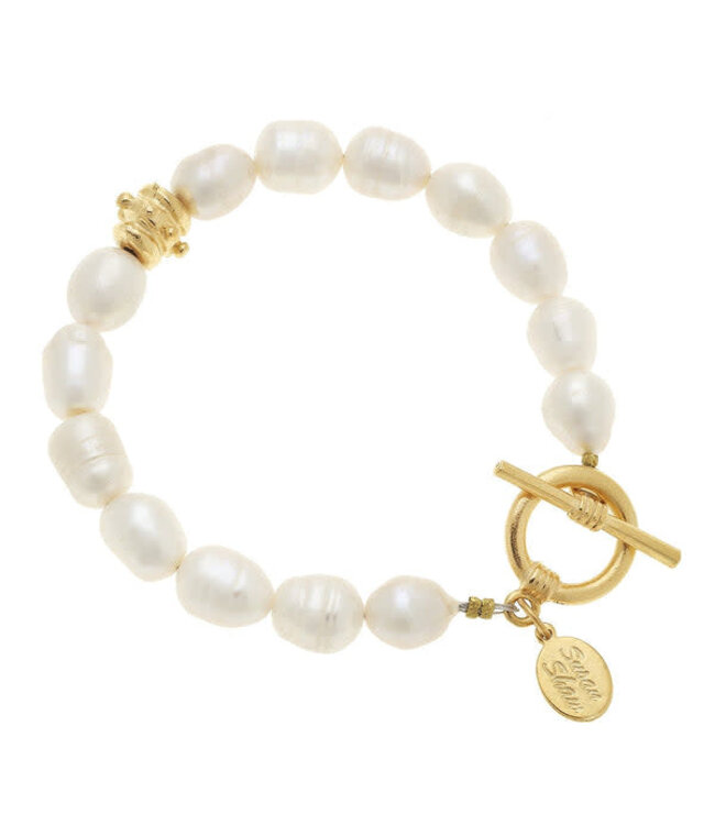 SUSAN SHAW Pearl Bracelet