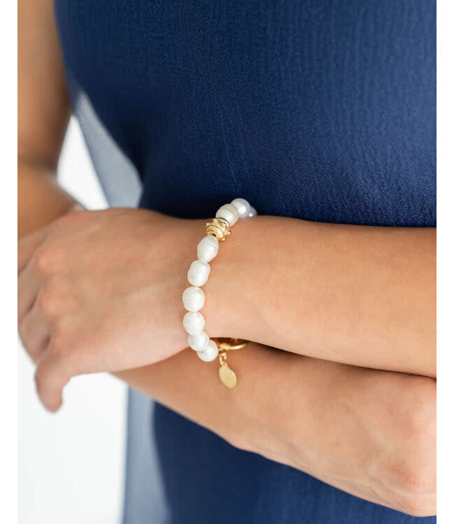 SUSAN SHAW Pearl Bracelet