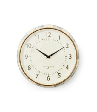 MACKENZIE CHILDS Check School Wall Clock