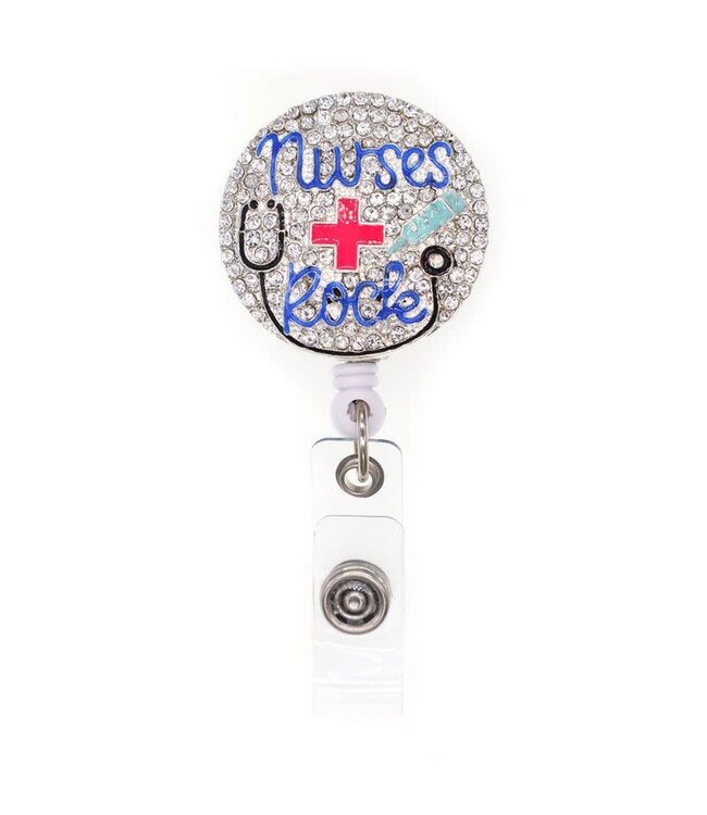 Sparkle and Shine Rhinestone Badge Reel