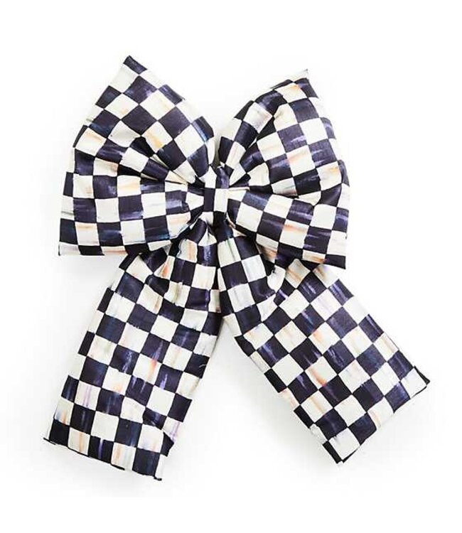 MACKENZIE CHILDS Courtly Check Bow - Large
