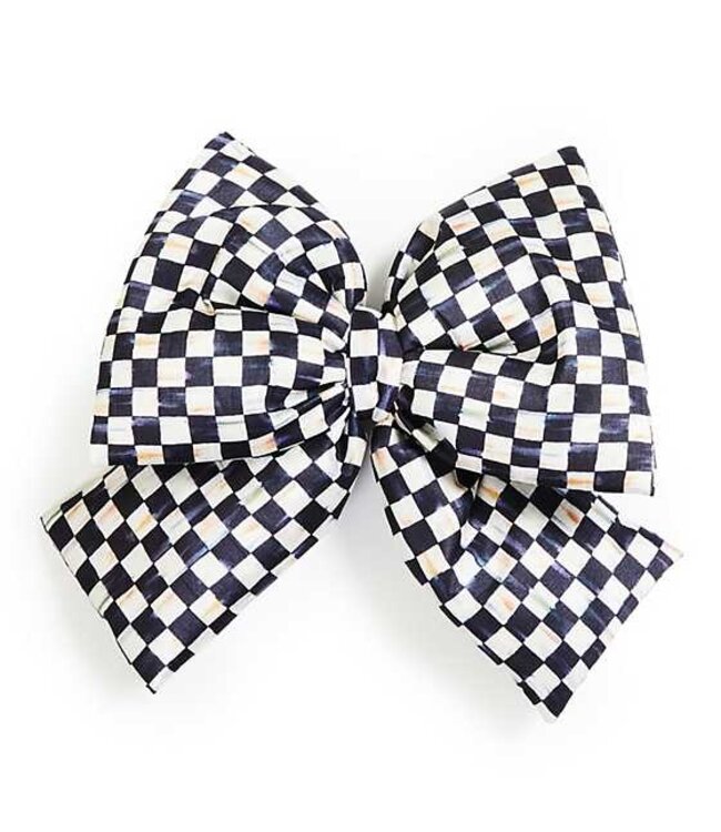 MACKENZIE CHILDS Courtly Check Medium Bow