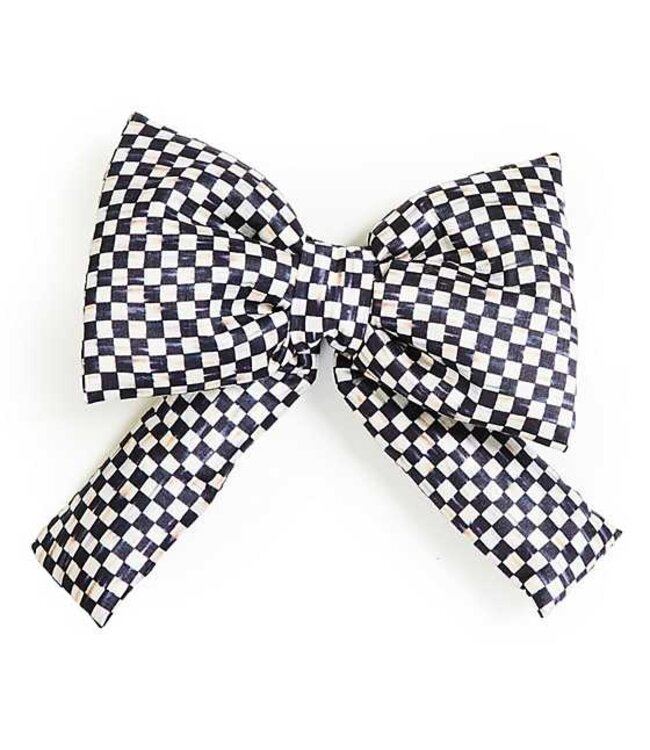 MACKENZIE CHILDS Courtly Check Bow - Small