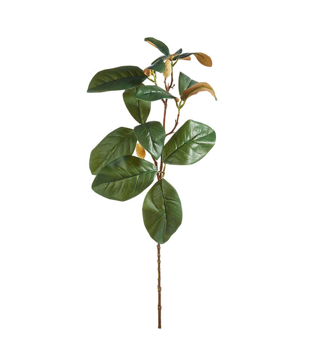 29" Magnolia Leaf Spray Amber Marie and Company