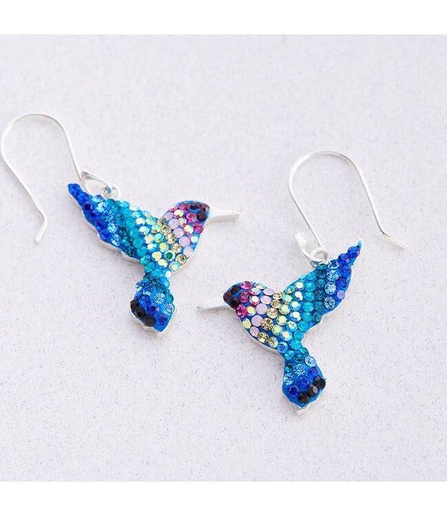 MOSAICO JEWELRY Hummingbird Drop Earrings