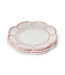 Pink Bamboo Touch Salad / Dessert Plate - Sold Individually