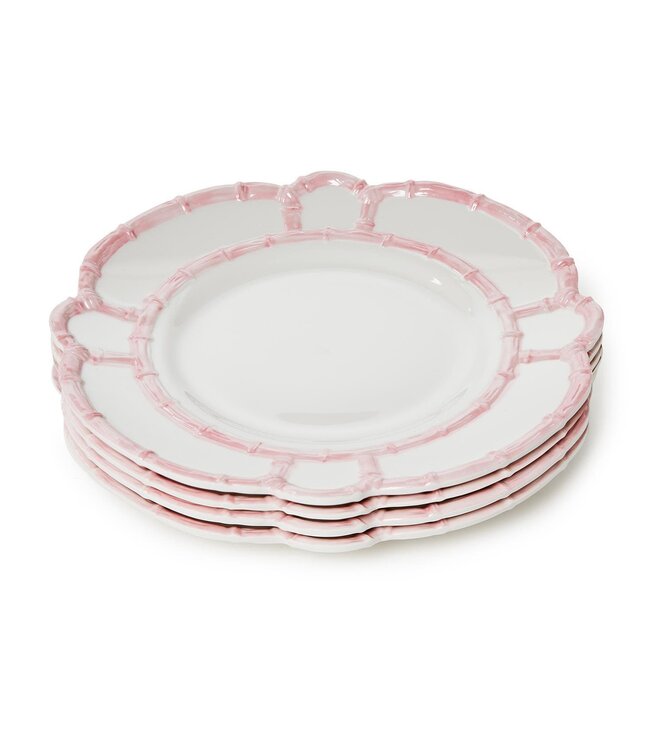 Pink Bamboo Touch Dinner Plate - Sold Individually
