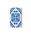 Blue Tile Block Print Guest Towel