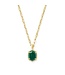KENDRA SCOTT Daphne Pave Frame Short Pendant Necklace