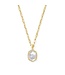 KENDRA SCOTT Daphne Pave Frame Short Pendant Necklace