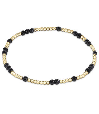 ENEWTON Hope Unwritten Gemstone 2mm Bead Bracelet - Faceted Hematite
