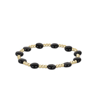 ENEWTON Enewton Extends - Admire Gold 3MM Bead Bracelet - Faceted Onyx