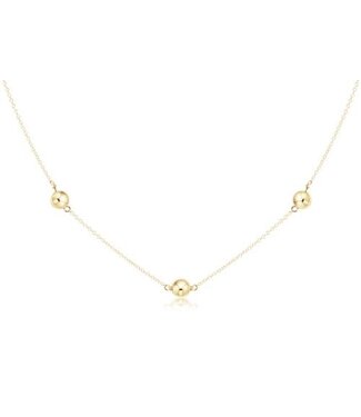 ENEWTON 15" Choker Simplicity Chain Gold - Classic 6mm Gold