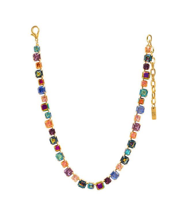 TOVA Jadia Necklace in Antique Gold
