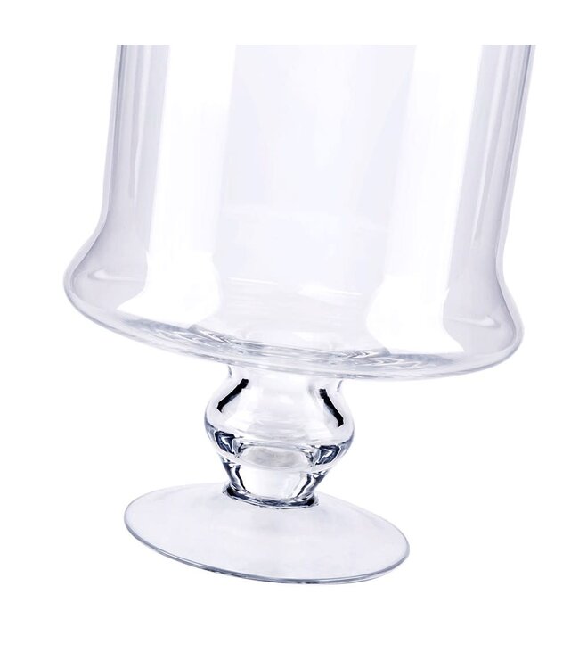 D7.5" H19" Jar with Lid