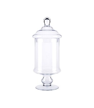 D6.5" H15" Jar with Lid