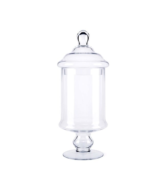 D6.5" H15" Jar with Lid