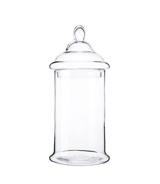 D7.5" H16.5" Clear Jar