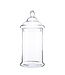 D7.5" H16.5" Clear Jar