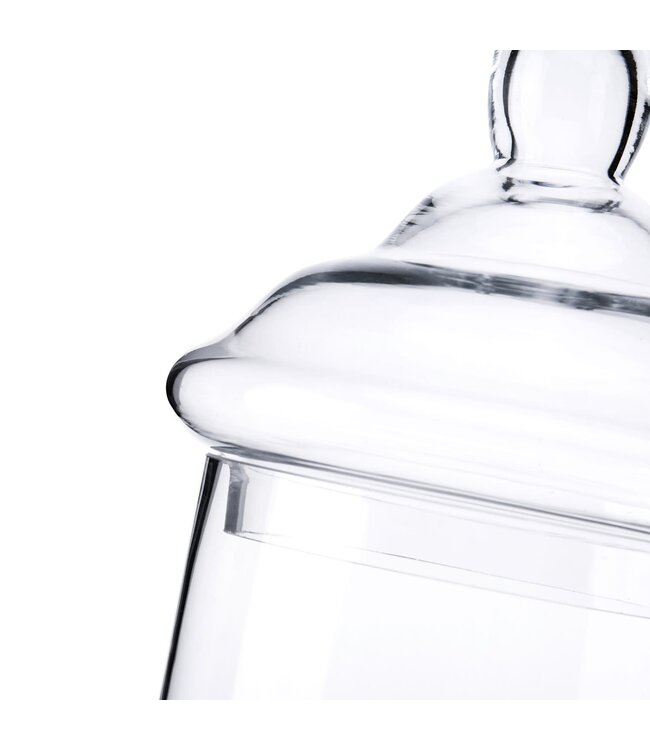 D7.5" H16.5" Clear Jar